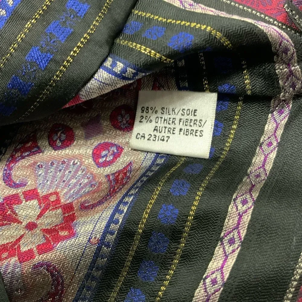 TALBOTS silk kimono jacket